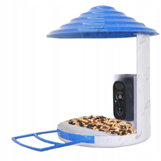 KRMÍTKO PRE VTÁKY S CHYTROU FULL HD 1080P WIFI SOLÁRNOU KAMERÁKOU