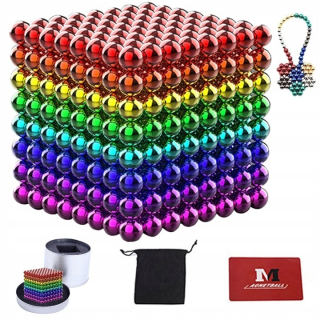 Magnetické guličky - 3 mm gule Magnetické neokube bloky farby 1 000 pcs
