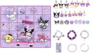 KUROMI ADVENTNÝ KALENDÁR DIY PR NÁRAMOK