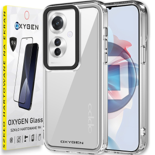 OXYGEN rám (nárazník) pre OPPO Reno11 F 5g PURE bezfarebný