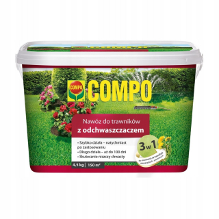 Compo viaczložkové hnojivo granulát 4,5 kg 4,5 l