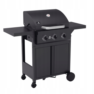 PLYNOVÝ GRIL LANDMANN ROOKIE 3.0 COOK 9KW KOLESÁ LIATIENOVÝ ROŠT