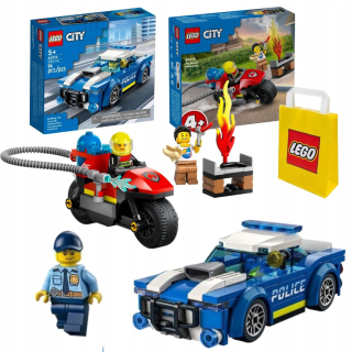 LEGO CITY 5+ BLOKOV 60312 POLICAJNÉ AUTO POLICAJNÉ VOZIDLO