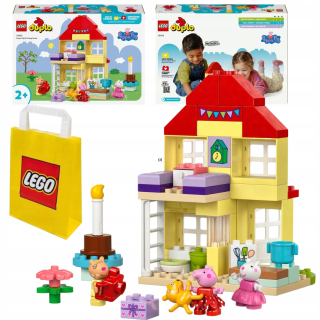 LEGO Duplo 10433 DUPLO 10433 Prasiatko Peppa a narodeninový dom