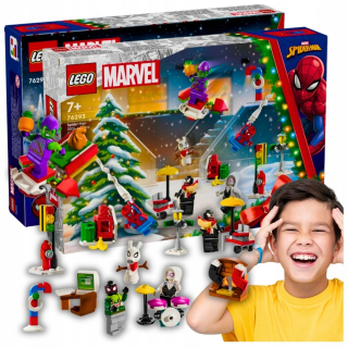 SET LEGO MARVEL AVENGERS SUPERHRDINOVIA POSTAVKA ADVENTNÝ KALENDÁR 2024