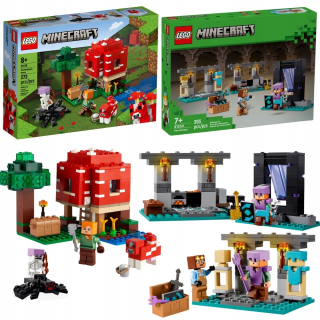 LEGO Minecraft 21179 Hubový domček