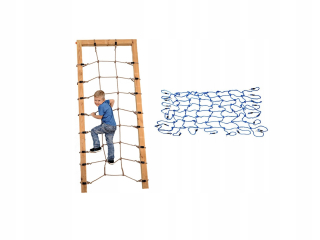Nastaviteľná sieť 200/75 na ihrisko Modrá