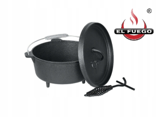 EL FUEGO LIATINOVÝ KAULDEL 9,9L PEVNÉ VEKO!!