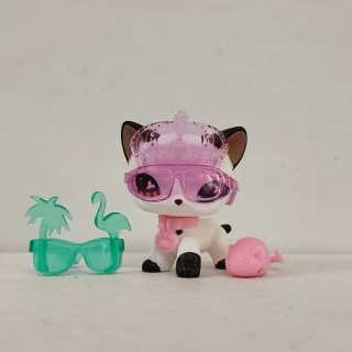 LPS Littlest Pet Shop mačací dub s príslušenstvom 1 ks