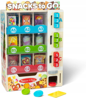 Drevený automat na občerstvenie Melissa & Doug Snacks to Go