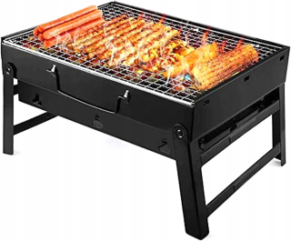 MINI KUFRIEK NA GRIL NA UHLIE SKLADACÍ PRENOSNÝ TURISTICKÝ