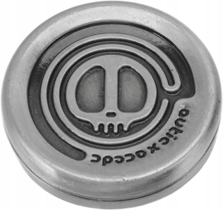 Magnetický posúvač, posúvač s okrúhlym kovovým prstom, Fidget Spinner