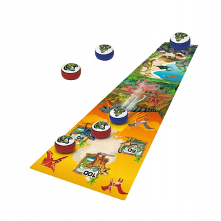 Mini shuffleboard, denná interakcia rodiča a dieťaťa, dinosaurus
