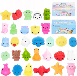 Mochi Squishy Toys 30 ks Ceny pre triednu párty Hračka pre predškolákov