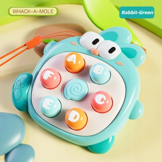 Montessori 1 ks Mini Whack-a-Mole Koordinácia ruka-oko Vzdelávacia hračka Chi
