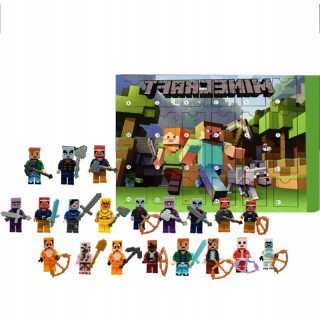 Myworld 24 Figures Grinch adventný kalendár pre deti KRÁSNY DARČEK