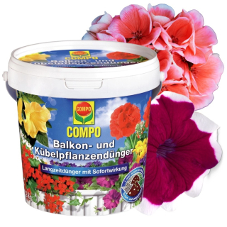 Compo viaczložkové hnojivo granulát 1,2 kg