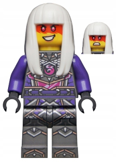 Lego figúrka Ninjago - njo768 Harumi (kryštalizované)
