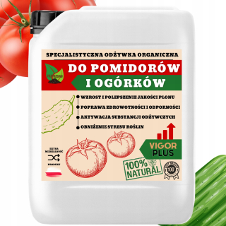 VIGOR PLUS viaczložkové hnojivo na paradajky a uhorky RES tekuté 11 kg 10 l