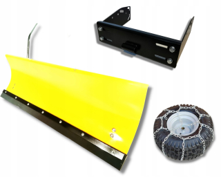 Závesný snežný pluh za traktor MTD Cub Cadet Wolf Garten Yardman
