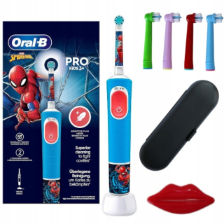 Oral-B Vitality PRO D103 Kids 3+ Spiderman elektrická zubná kefka s puzdrom