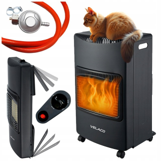 PLYNOVÝ SPORÁK DOMÁCI PLYNOVÝ OHRIEVAČ NA VALEC HADICE + ECO-ONE REDUCER 4200 WAT