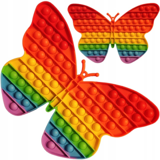 ANTISTRESOVÁ HRAČKA POP IT BUTTERFLY XXL SENSORY