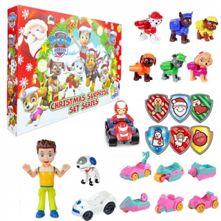 PP ADVENTNÝ KALENDÁR PRE DETI 24 HRAČIEK AUTÍČKY POSTAVIČKY VEĽKÁ SADA XXL