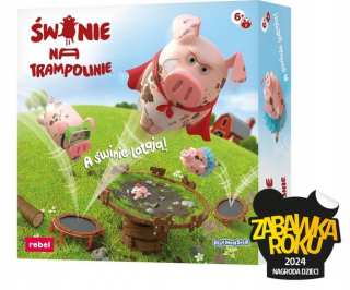 PRASIATKA NA TRAMPOLÍNE 2 ĽUDIA HRAČKA ROKA RODINNÁ STOLOVÁ HRA PRE DETI