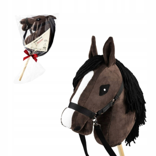 Hobby Horse Skippi bay - kôň na paličke - palica - pre dieťa - ohlávka A3