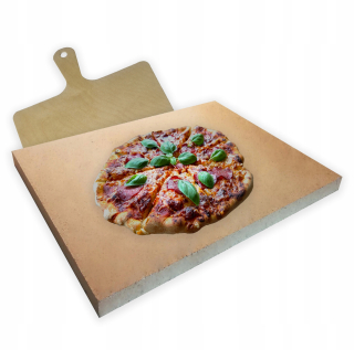 Vysoko kvalitný šamotový kameň na pizzu a pečivo, ideálny pre každú rúru a gril