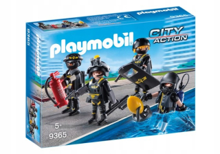 PLAYMOBIL City Action 9365 – tím špeciálnej jednotky
