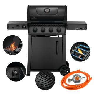 Plynový gril Napoleon Phantom Freestyle 425 DSIB s horákom na steaky 800C