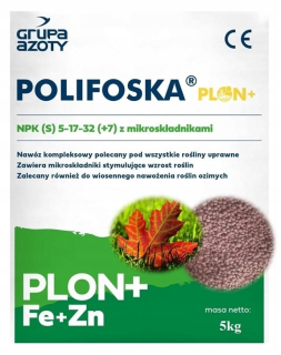 Viaczložkové hnojivo Grupa Azoty granulát 5 kg 5 l