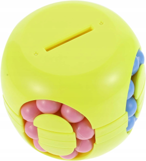 Vzdelávacie hračky Piggy Bank Hračky na prstové puzzle Rotačná kocka