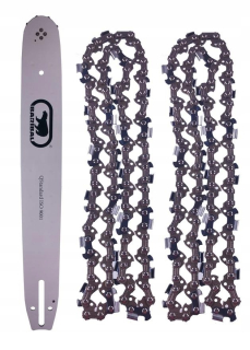 Vodiaca lišta BARIBAL 35 cm s dvoma reťazami 3/8"