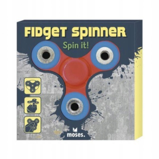 Fidget spinner Moses red