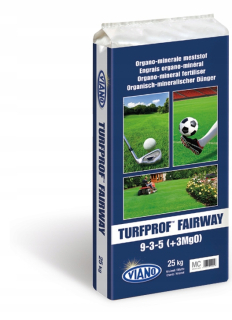 Jarné štartovacie hnojivo na trávu VIANO TURFPROF FAIRWAY MC 9-3-5 (+3) 25 kg