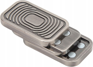 Hand Push Fidget Slider s antistresovou hračkou, oceľový materiál