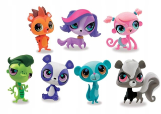 SET HASBRO LITTLE PET SHOP MEET THE ANIMAL 99882