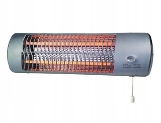 Elektrický kúpeľňový radiátor fr1 1200 W 54 x 13 mm šedý