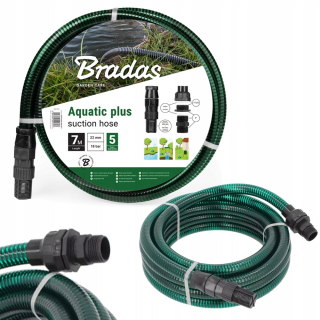 Sacia hadica so spätným ventilom, 7 m, pre záhradné čerpadlá
