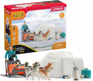 Schleich Wild Life 42624 Expedícia do Antarktídy