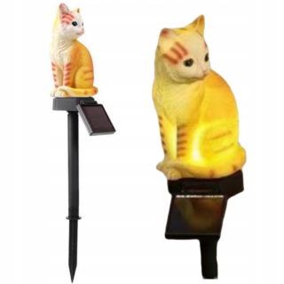 Solárna lampa, zapustená, biela, 41 cm, 1 ks.