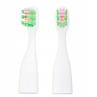 Vitammy Tooth Friends TH1804 BG hlavy elektrických zubných kefiek, biele, 2 kusy