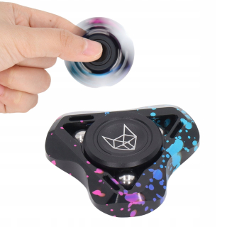 ANTISTRESOVÁ HRAČKA SPINER FIDGET HLINÍKOVÁ ZLIATINA