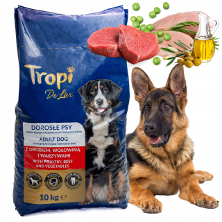 Tropi suché krmivo, mix príchutí, 10 kg