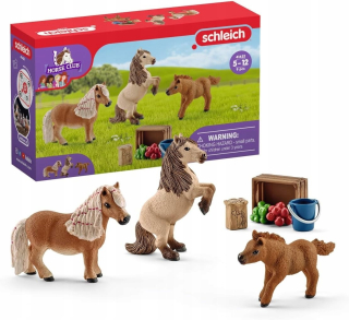Schleich 41432 RODINA SHETLANDSKÝCH PONÍKOV
