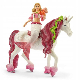 Schleich Elf World Bayala Morská panna Feya na podvodnom jednorožcovi 70593