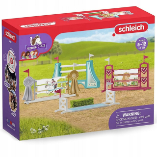 Schleich 42612 Horse Club príslušenstvo na konské dráhy 30 kusov